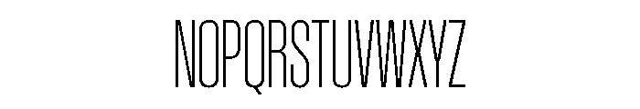 Font 1353 Font UPPERCASE