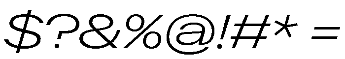 Font 1355 Font OTHER CHARS