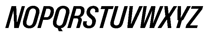 Font 1357 Font UPPERCASE