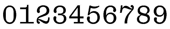 Font 1358 Font OTHER CHARS