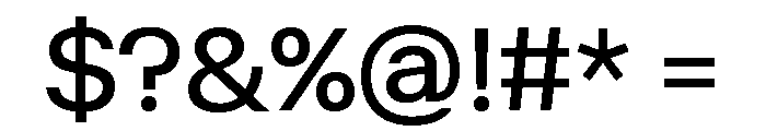 Font 1360 Font OTHER CHARS