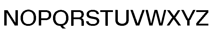 Font 1360 Font UPPERCASE