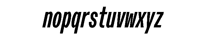 Font 1365 Font LOWERCASE