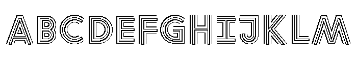 Font 137 Font UPPERCASE