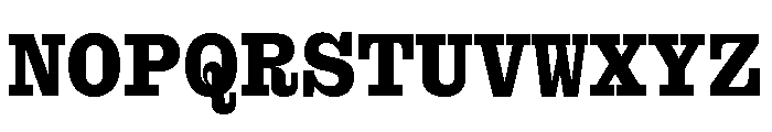 Font 1384 Font UPPERCASE