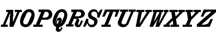 Font 1389 Font UPPERCASE
