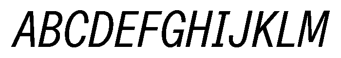 Font 1392 Font UPPERCASE