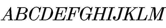 Font 139 Font UPPERCASE
