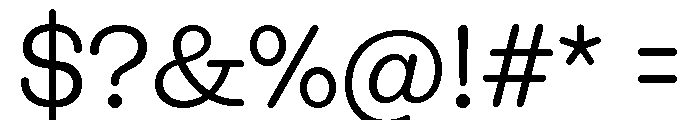 Font 140 Font OTHER CHARS