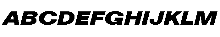 Font 1404 Font UPPERCASE