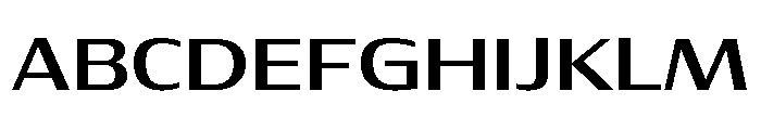 Font 141 Font UPPERCASE