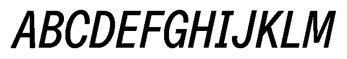 Font 1424 Font UPPERCASE
