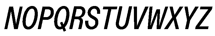 Font 1424 Font UPPERCASE