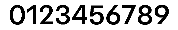Font 1430 Font OTHER CHARS