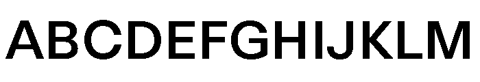 Font 1430 Font UPPERCASE