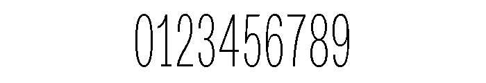Font 1431 Font OTHER CHARS