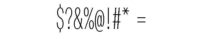 Font 1431 Font OTHER CHARS