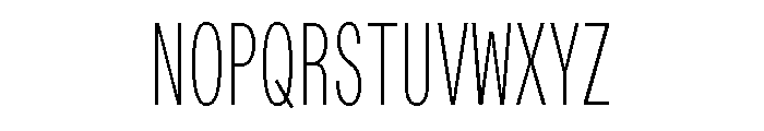 Font 1431 Font UPPERCASE