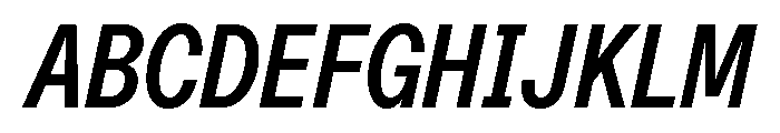 Font 1438 Font UPPERCASE