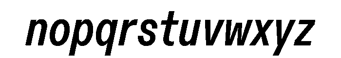 Font 1438 Font LOWERCASE