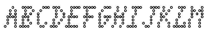 Font 143 Font UPPERCASE