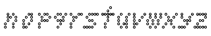 Font 143 Font LOWERCASE