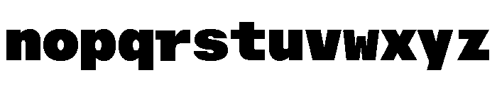 Font 1440 Font LOWERCASE