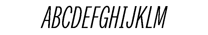 Font 1443 Font UPPERCASE