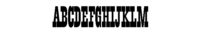 Font 146 Font UPPERCASE