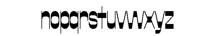 Font 149 Font LOWERCASE