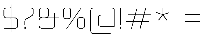 Font 15 Font OTHER CHARS