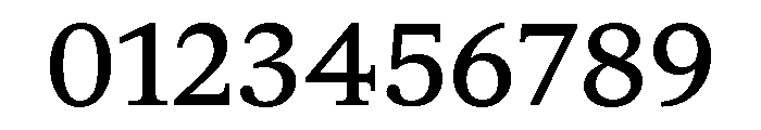 Font 151 Font OTHER CHARS