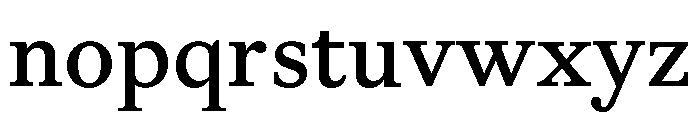 Font 151 Font LOWERCASE