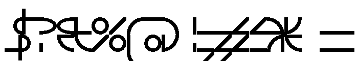 Font 152 Font OTHER CHARS