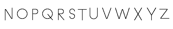 Font 154 Font UPPERCASE