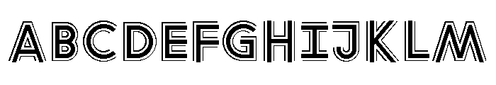 Font 156 Font UPPERCASE