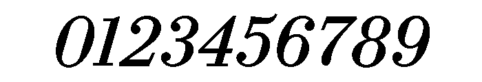 Font 157 Font OTHER CHARS