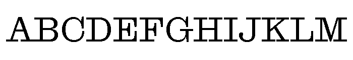 Font 159 Font UPPERCASE