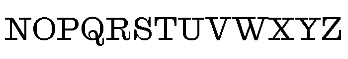 Font 159 Font UPPERCASE