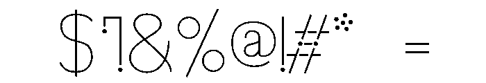 Font 16 Font OTHER CHARS