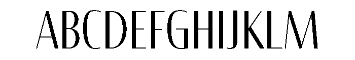 Font 161 Font UPPERCASE