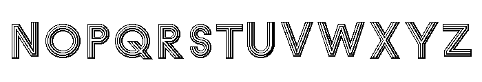 Font 165 Font UPPERCASE