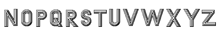 Font 165 Font LOWERCASE