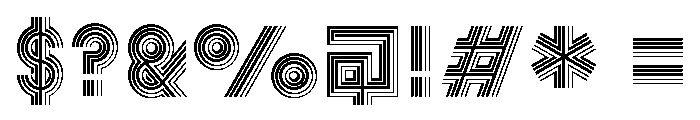 Font 168 Font OTHER CHARS