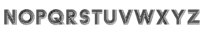Font 168 Font UPPERCASE