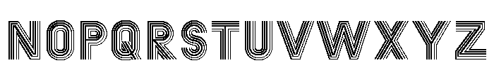 Font 168 Font LOWERCASE