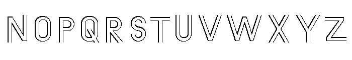 Font 171 Font LOWERCASE