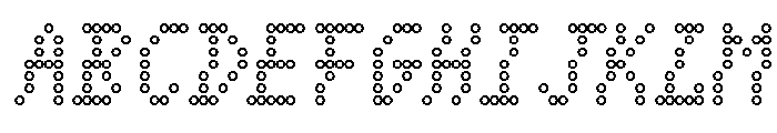 Font 172 Font UPPERCASE