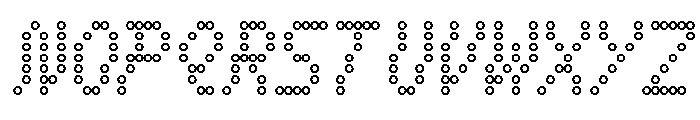 Font 172 Font UPPERCASE