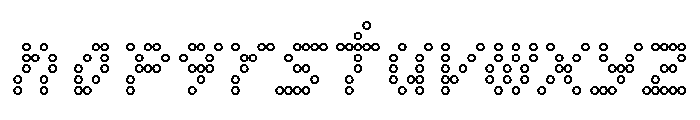 Font 172 Font LOWERCASE